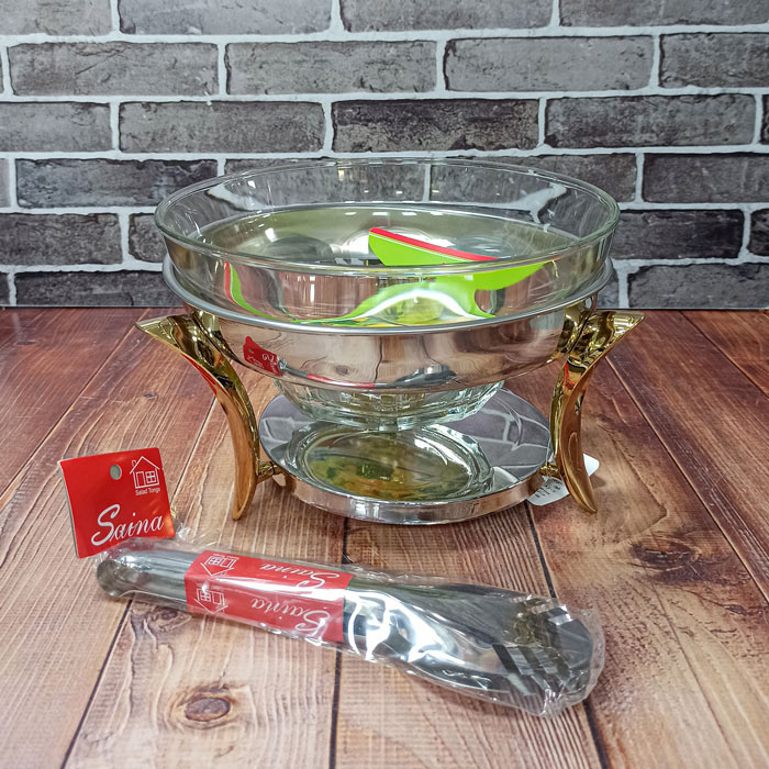 سوفله سالاد دسته فلیم یراق طلایی 13787 لیماک