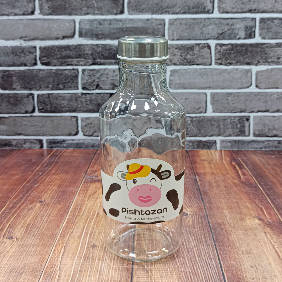 بطری شیر ساده درب استیل پیشتازان 3146