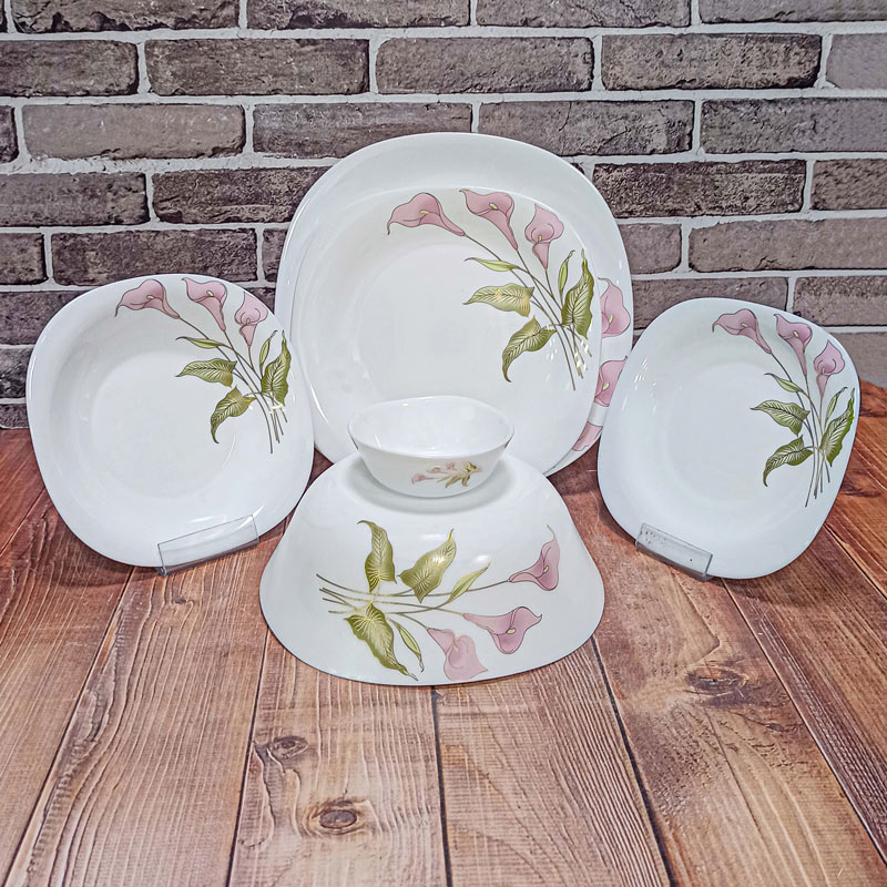 26پارچه شیپوری صورتی طلایی قالب کارین MG