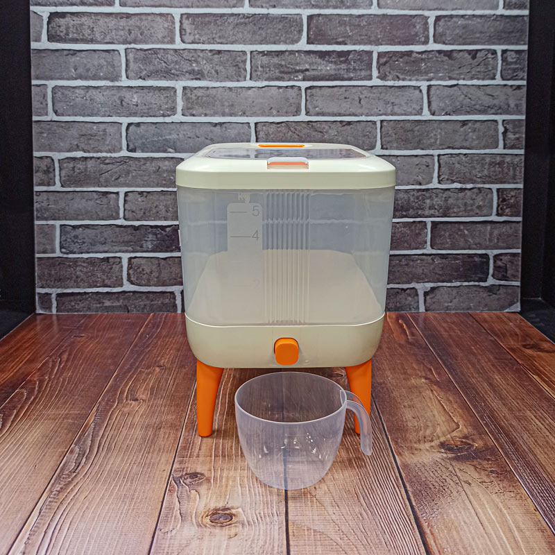 جا برنجی مدرج شفاف پایه کوتاه کد3114