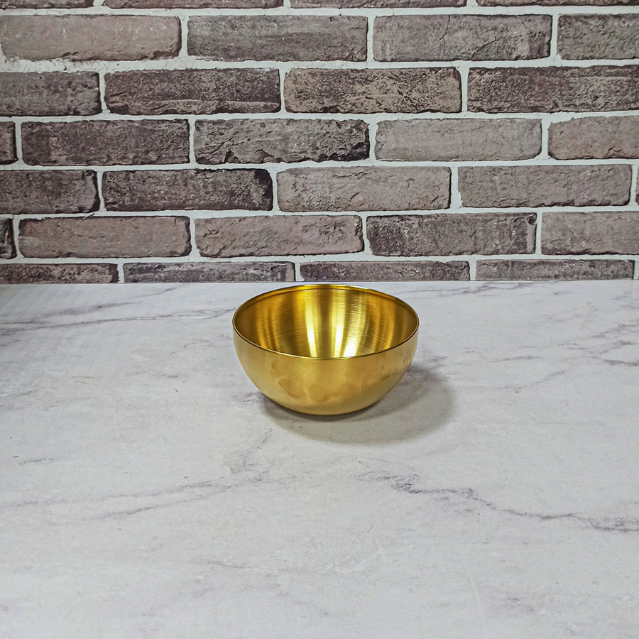 کاسه 15 سانتی طلایی