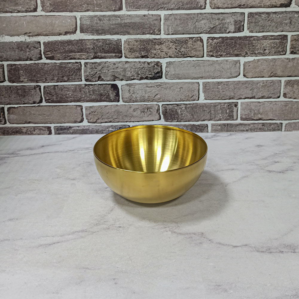 کاسه 20 سانتی طلایی