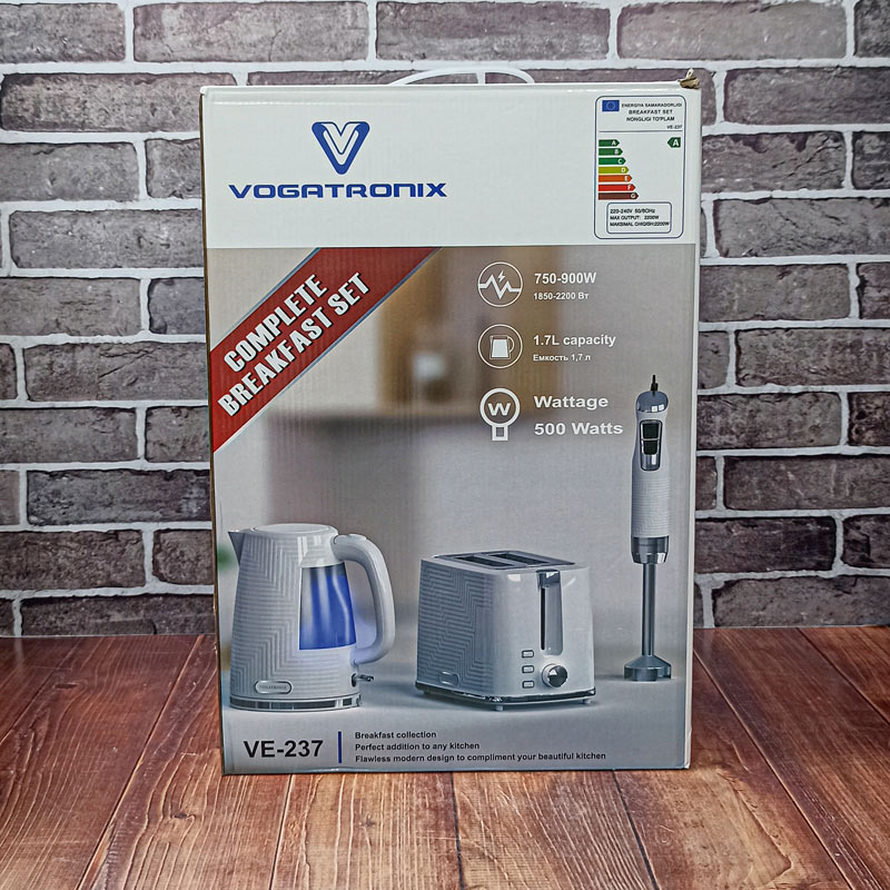 ست سه تکه صبحانه خوری 900وات کد237 ووگاتی