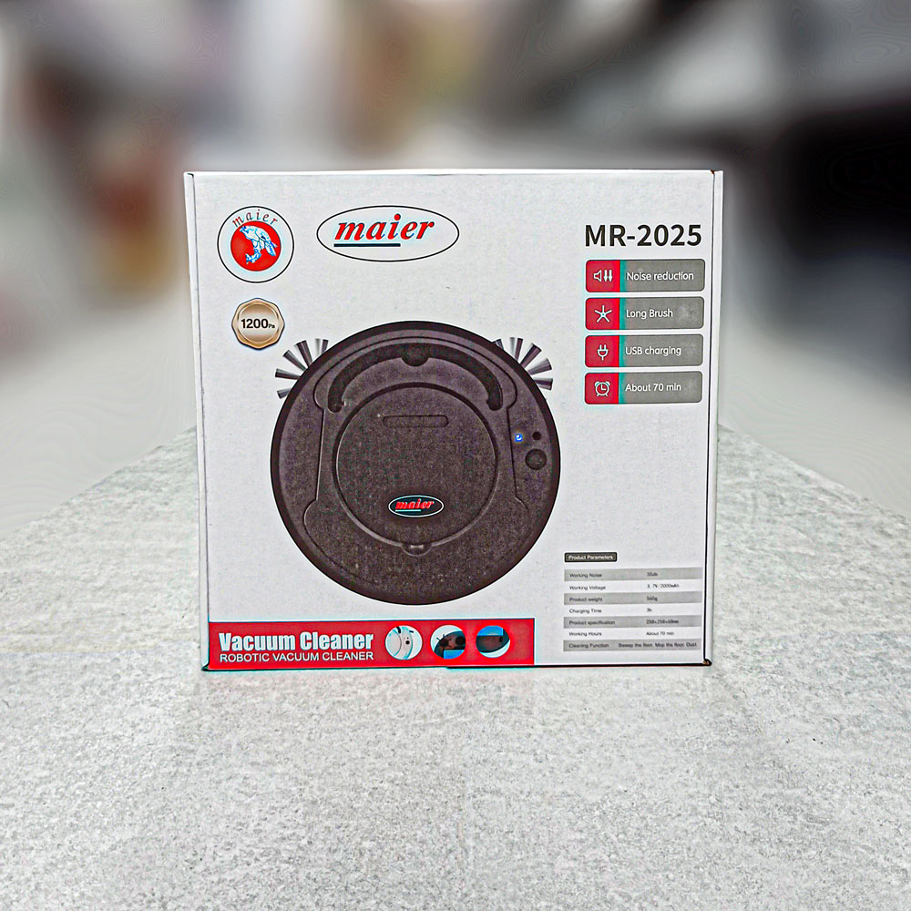 جارو رباتیک کد2025 مشکی مایر