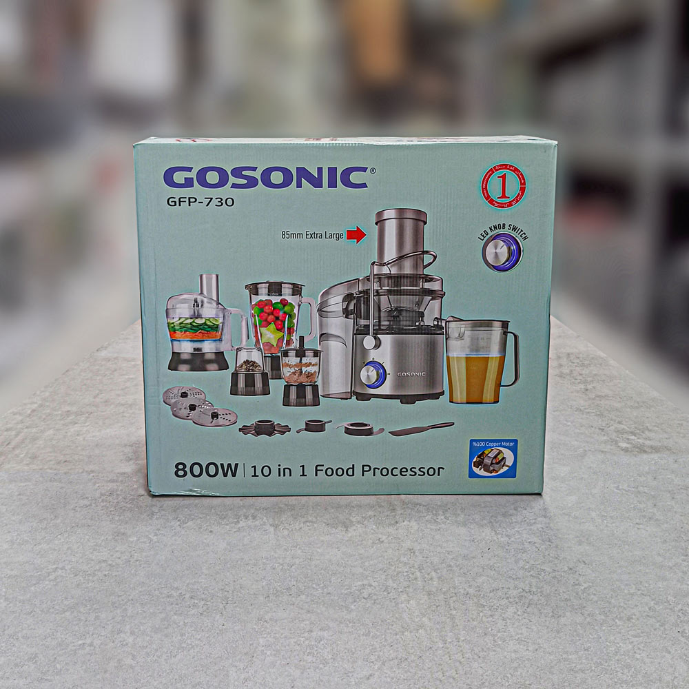 آبمیوه گیر 10کاره کد730 گاسونیک