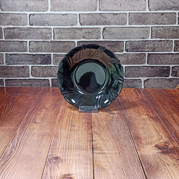 بشقاب گود برجسته سلنا مشکی کد115 ملامین