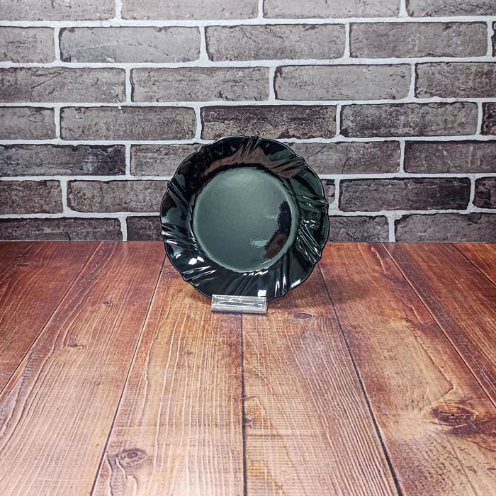 بشقاب میوه برجسته سلنا مشکی کد113 ملامین