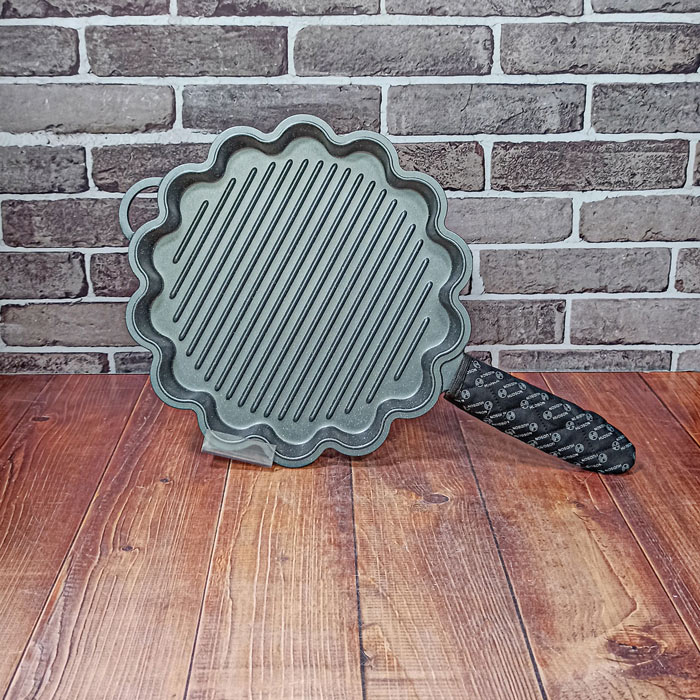 تابه گریل کوچک فلاور طوسی Hudson