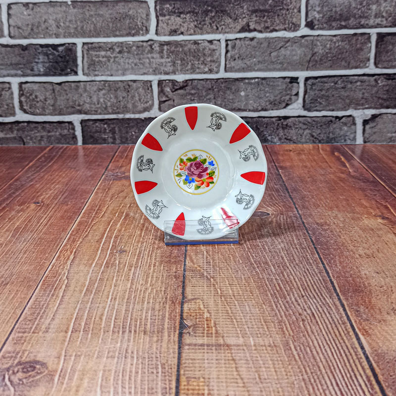 نعلبکی محرمات کف گل کوچک چینی واتسون