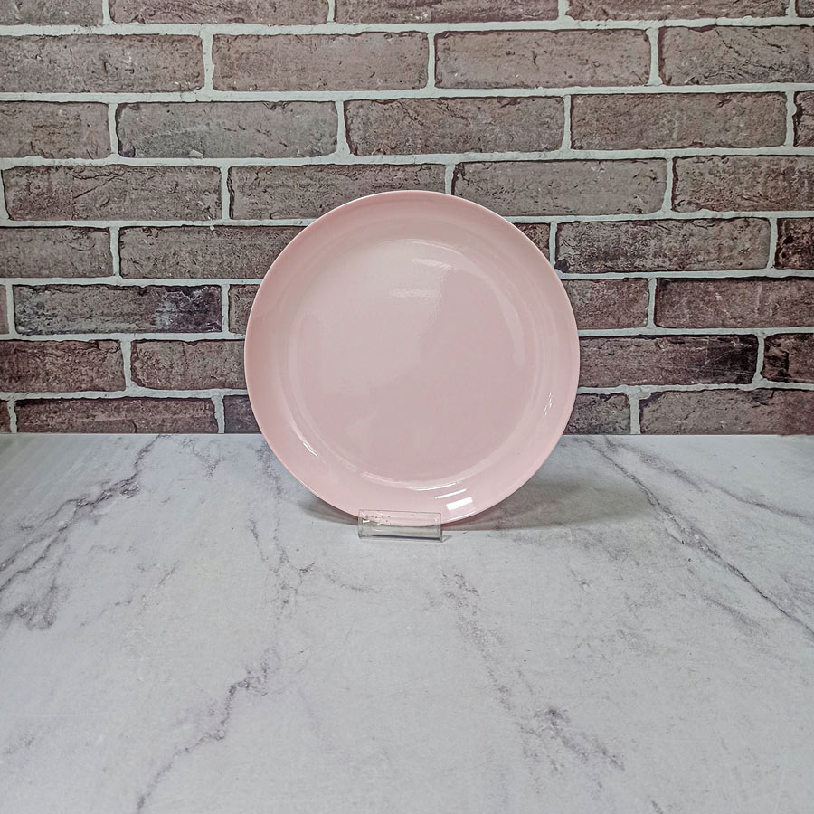 بشقاب تخت برنج کد 514 دیوالی صورتی اوپال جام