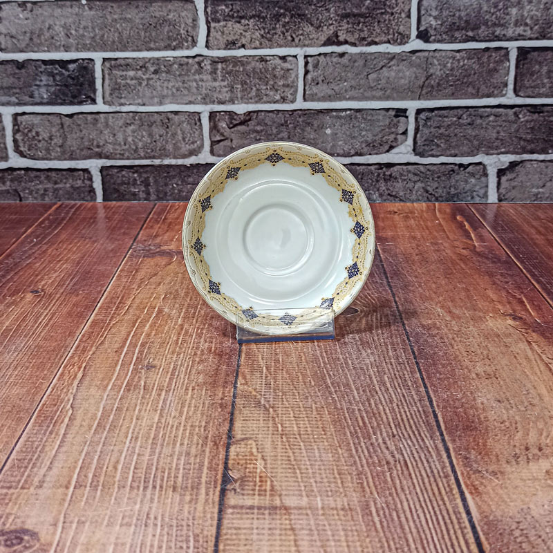 نعلبکی ارغوان سرمه ای چینی لورین 