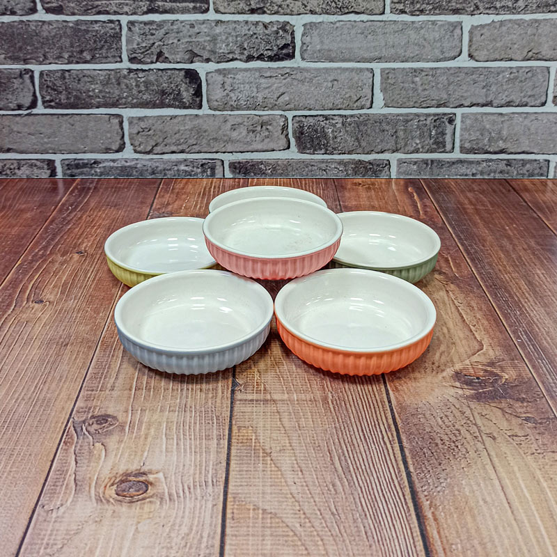 زیتون/خرما خوری سرامیکی رنگی گوزل LB1214