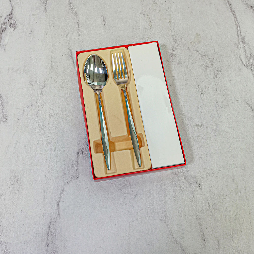 قاشق و چنگال غذاخوری جعبه ای کد1070 یورولند 