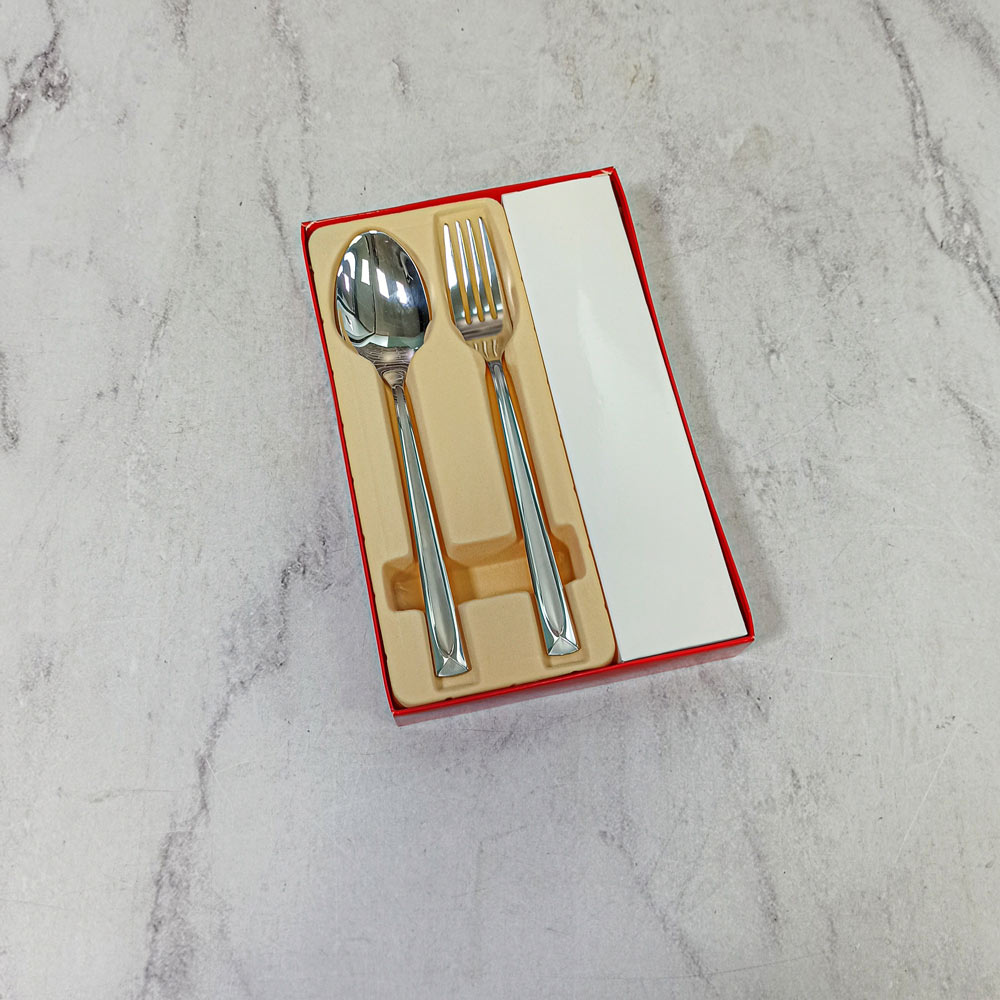 قاشق و چنگال غذاخوری جعبه ای کد1074 یورولند 