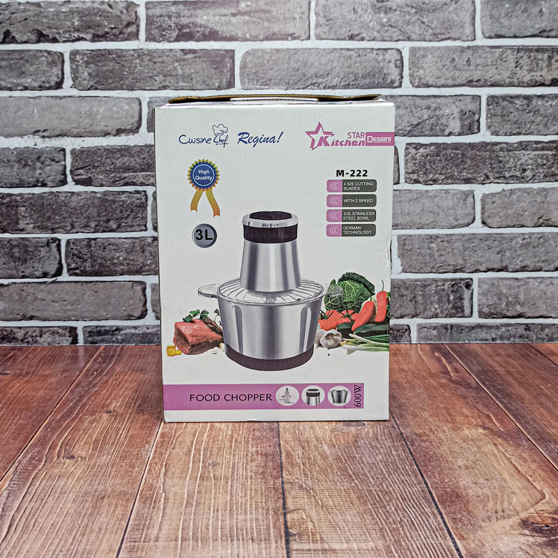 خردکن 600وات 3لیتر بدنه فلزی کد222 دسینی 