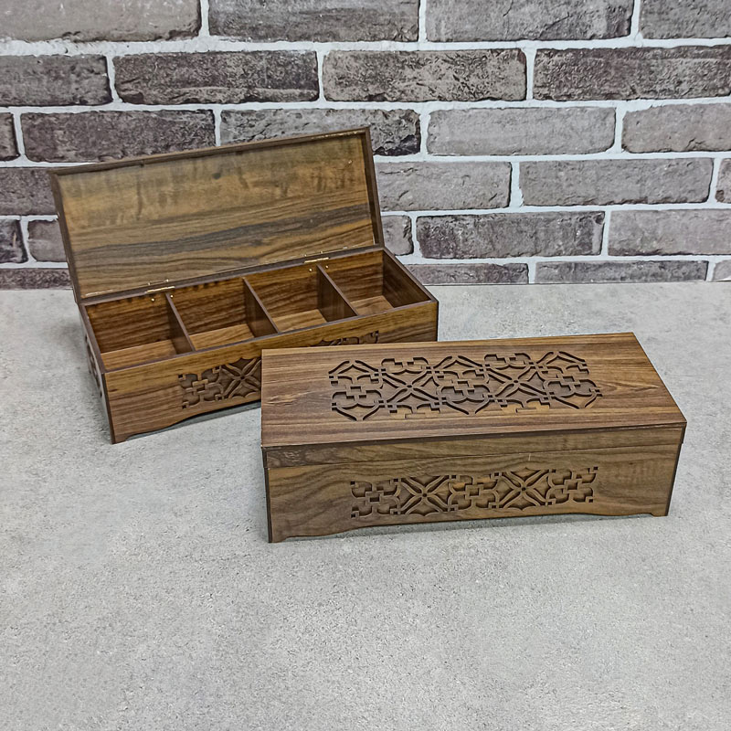 تی بگ 4خانه مستطیل برش دار چوبی تمدن 