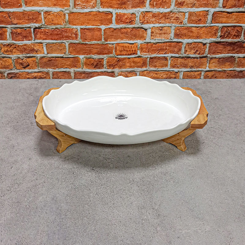 کاسه سرامیکی پایه دار کوئین کد104016 بتونی