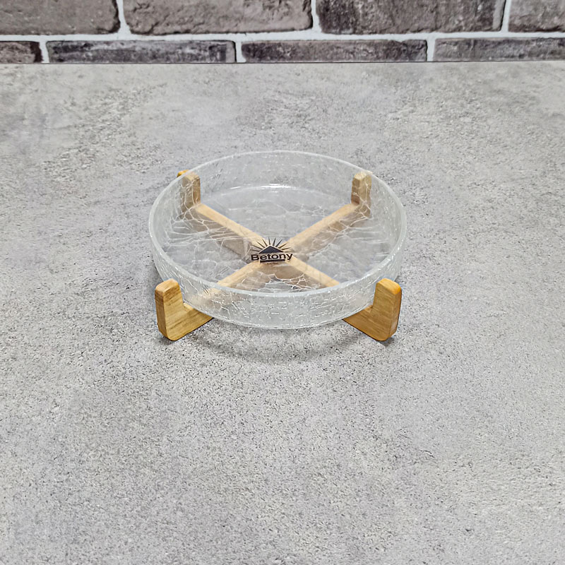 پیش دستی پایه دار آبگز لوتوس کد102159 بتونی