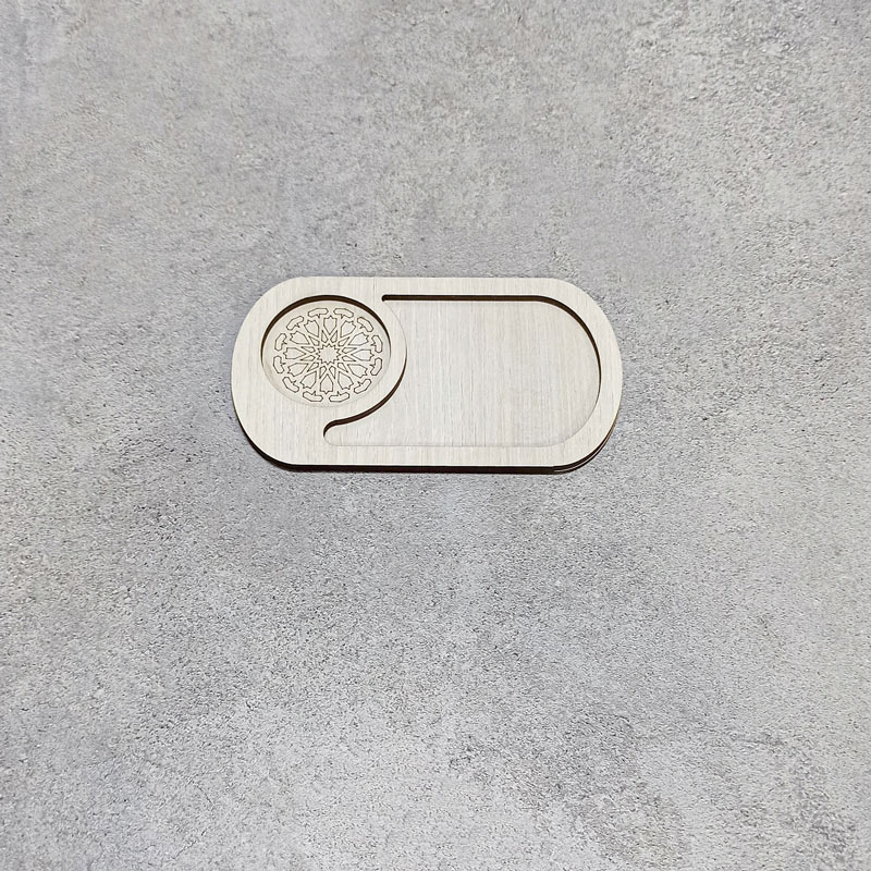 زیرلیوان طرح دار 2خانه چوبی تمدن 