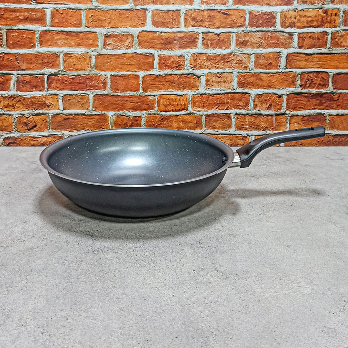 تابه وک سایز28 گرانیت بدون درب مشکی طوسی تکنو 