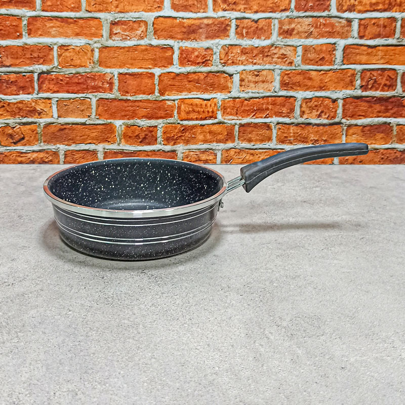 تابه تک دسته سایز20 دسته پلاستیکی گرانیت ضرغام