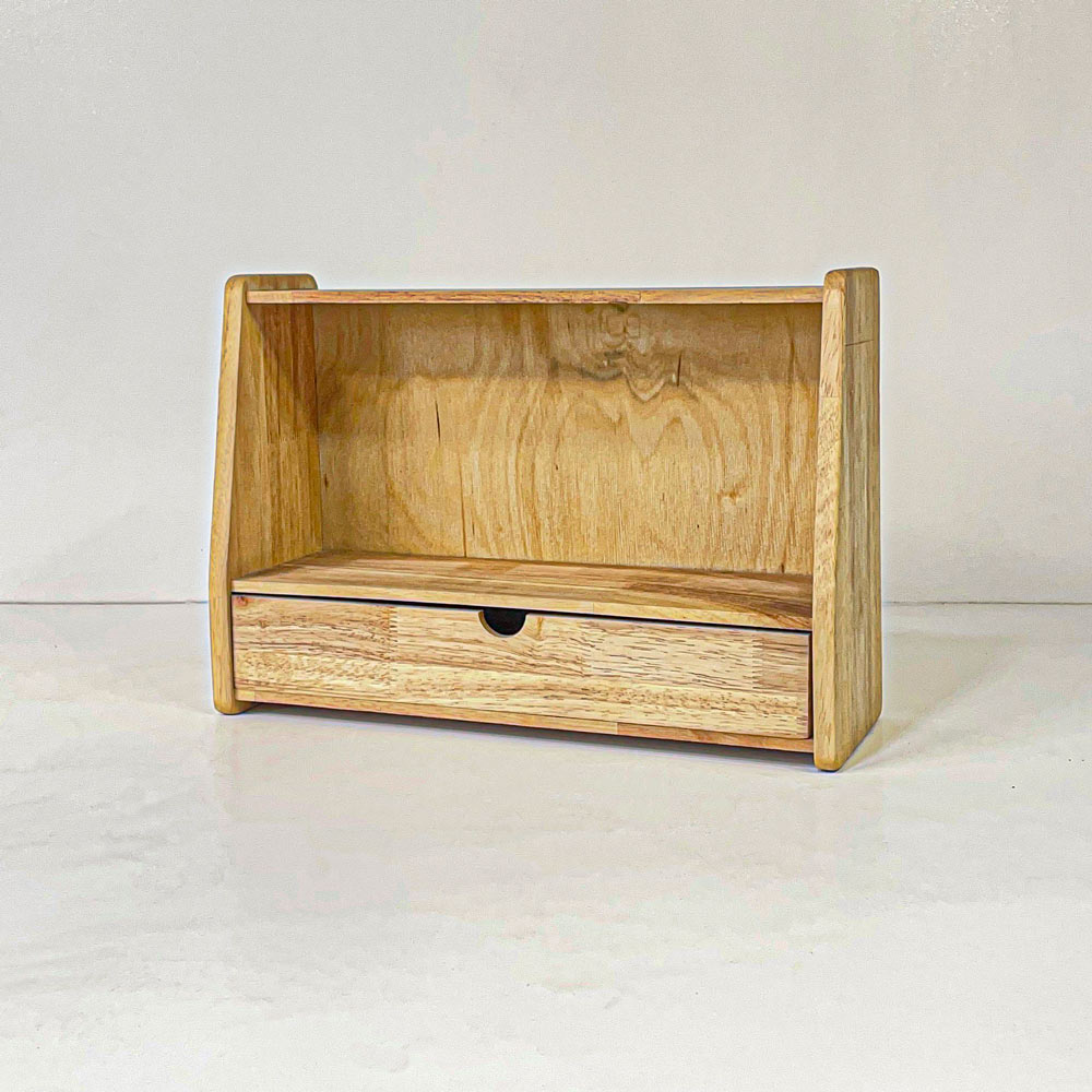 شلف یک کشو بدنه مورب بزرگ کد611 نایس وود