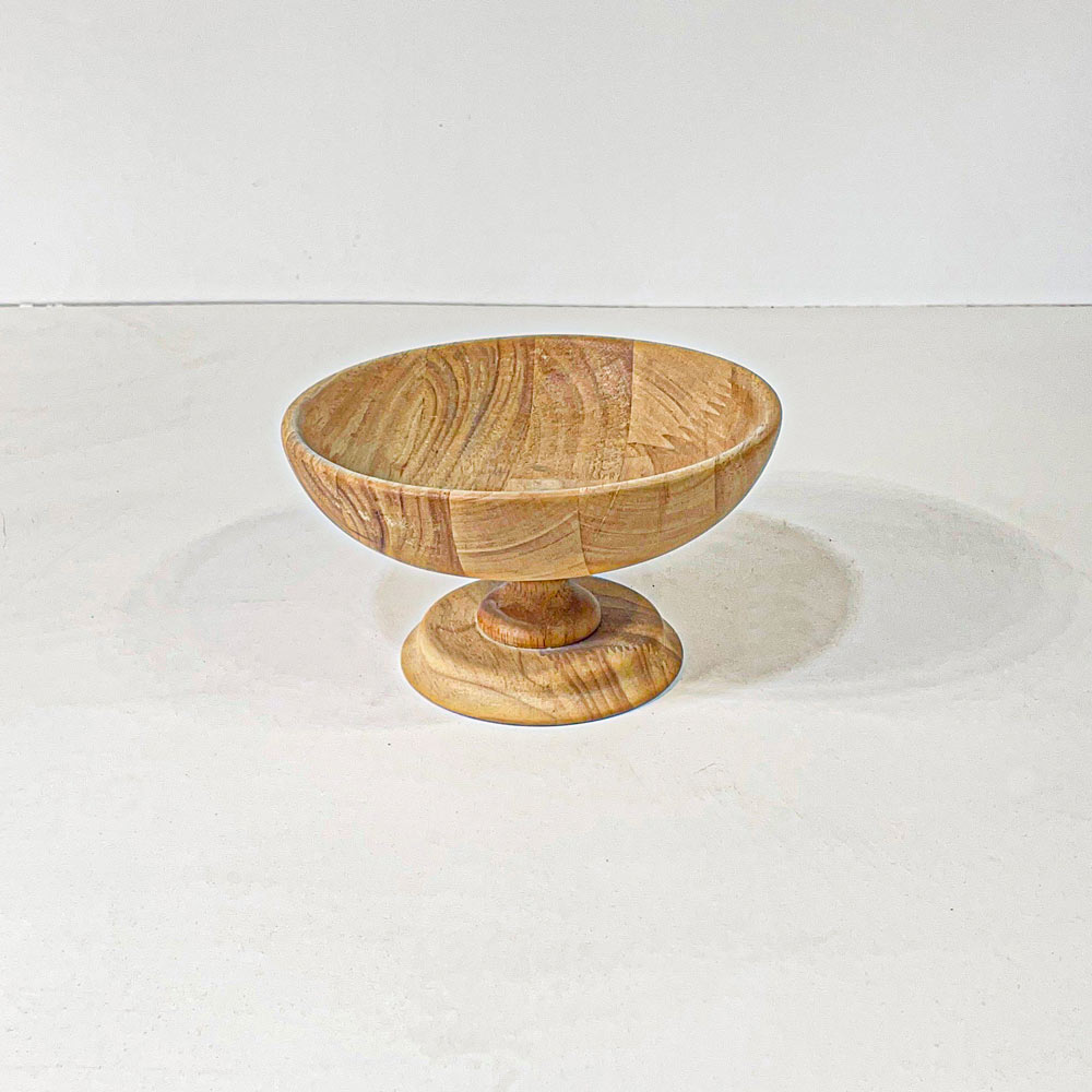 کاسه 56 ساده پایه دار قطر21 کد548 نایس وود