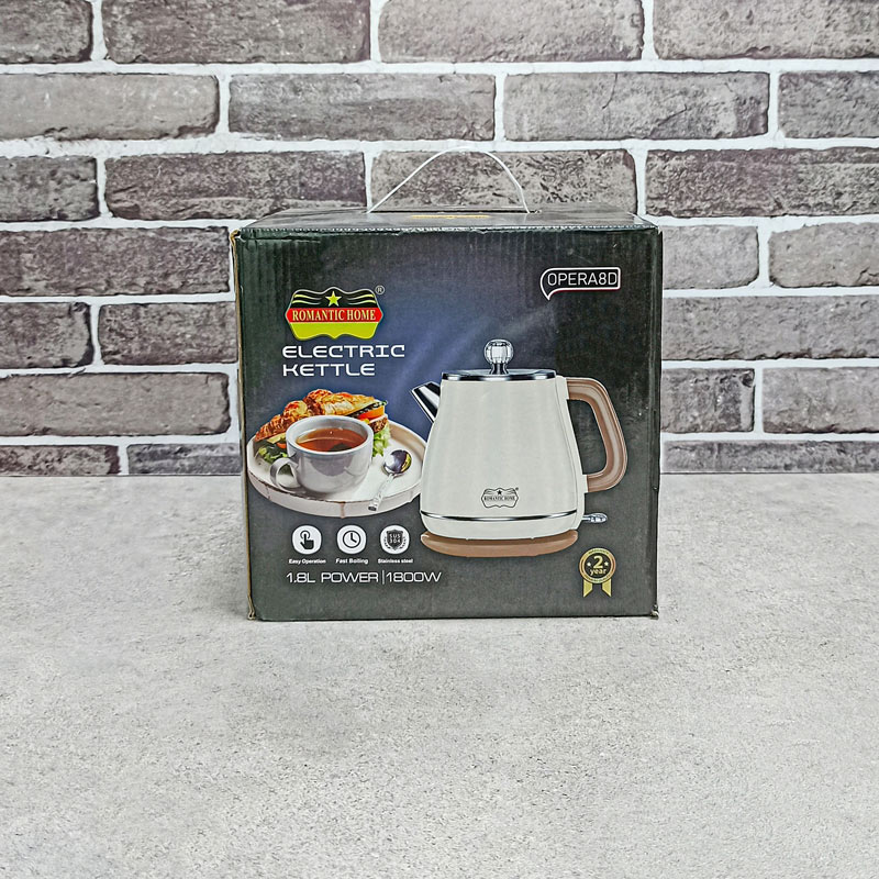 کتری برقی 1/8لیتر 1800وات OPERA8D رومانتیک هوم