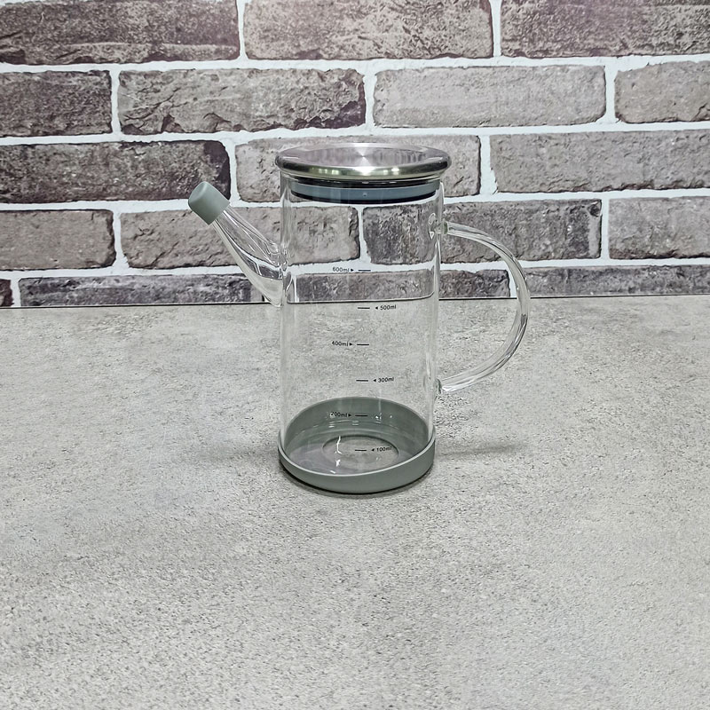 جاروغنی 600میل درب فلز OIL POT