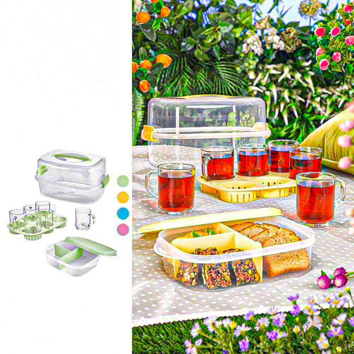 ست چای خوری 6نفره  کد244027 لیمون 