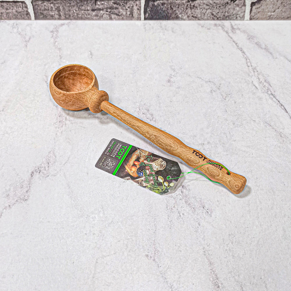 ملاقه چوبی راش کد4137 توت