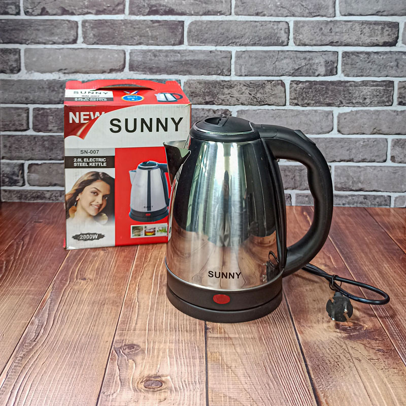 کتری برقی 2لیتر 2000وات کد007 Sunny
