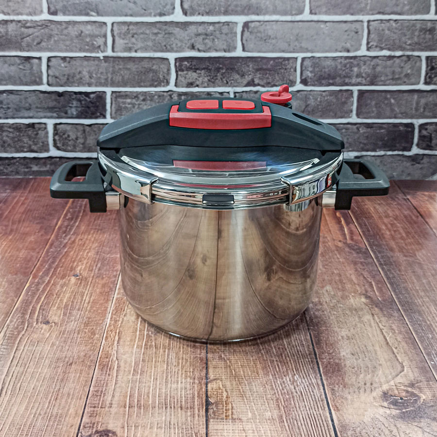 زودپز 6لیتر کلیپسو قرمز پارس استیل 