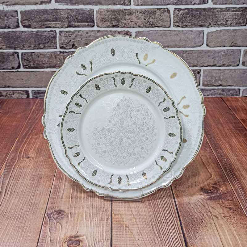 سرویس 102 پارچه گرد کنگره الگانس گل833C چینی پردیس 