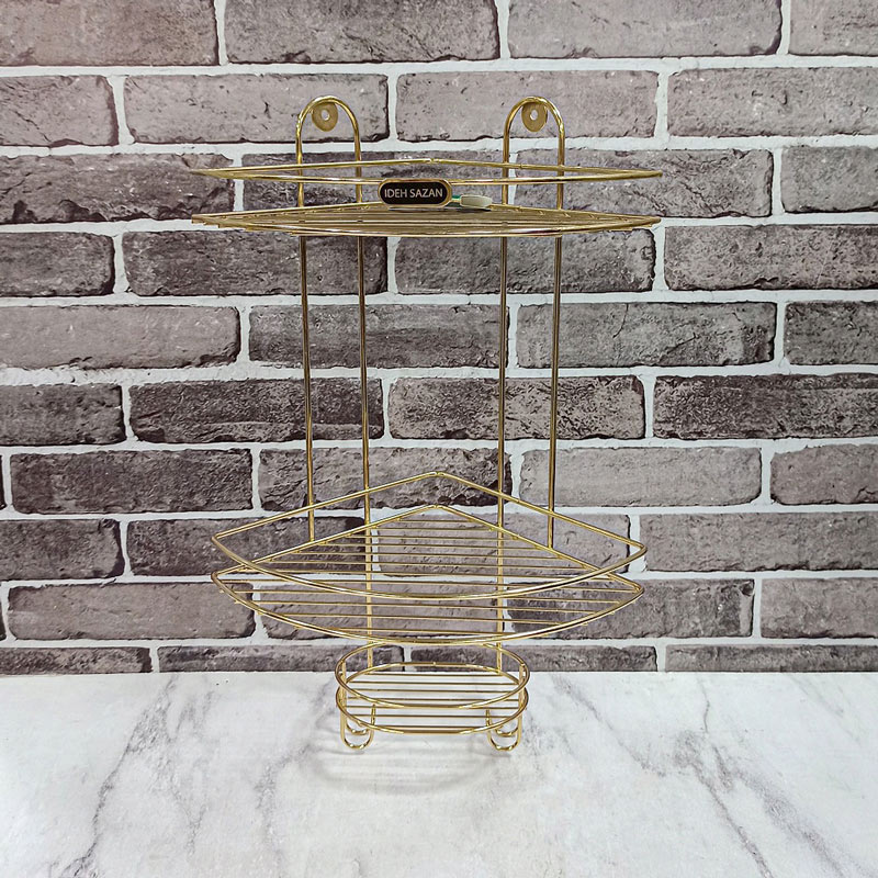 کنجی حمام دو طبقه صابوندار طلا T202 ایده سازان