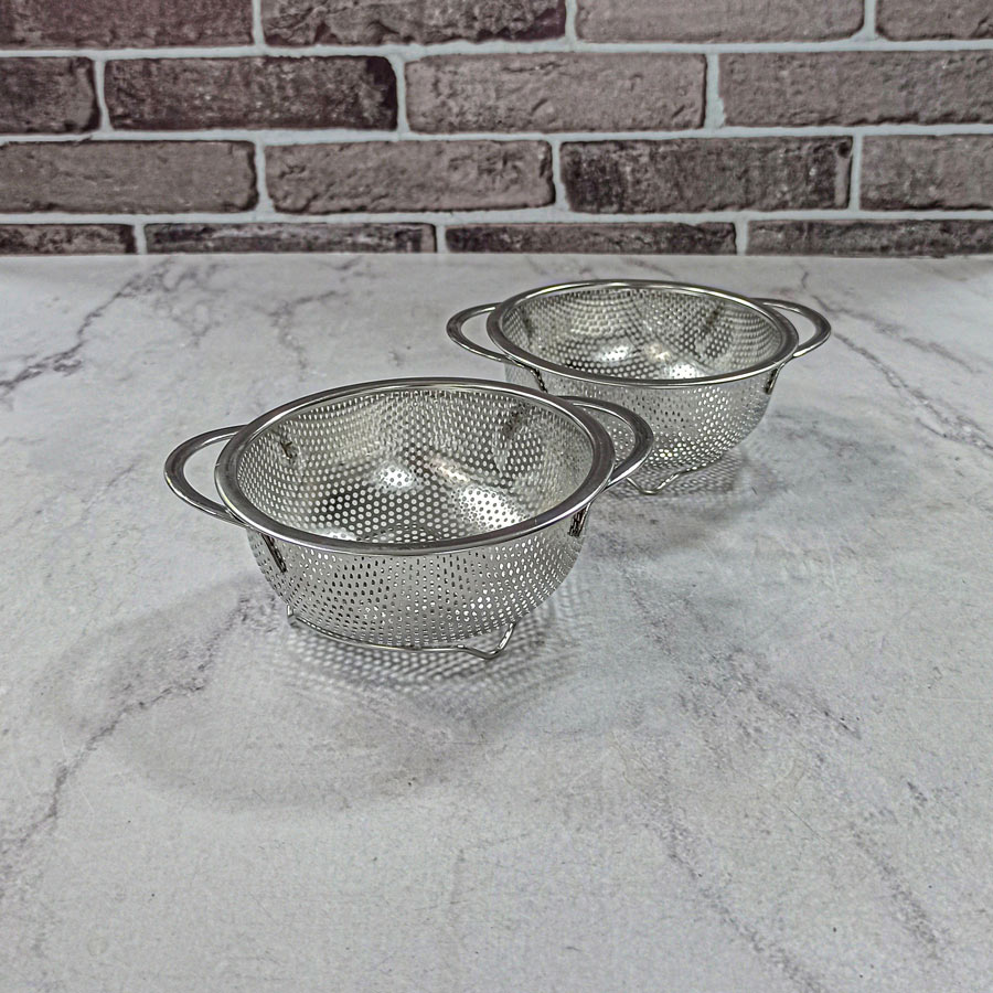 صافی سینک استیل پایه دار کوچک