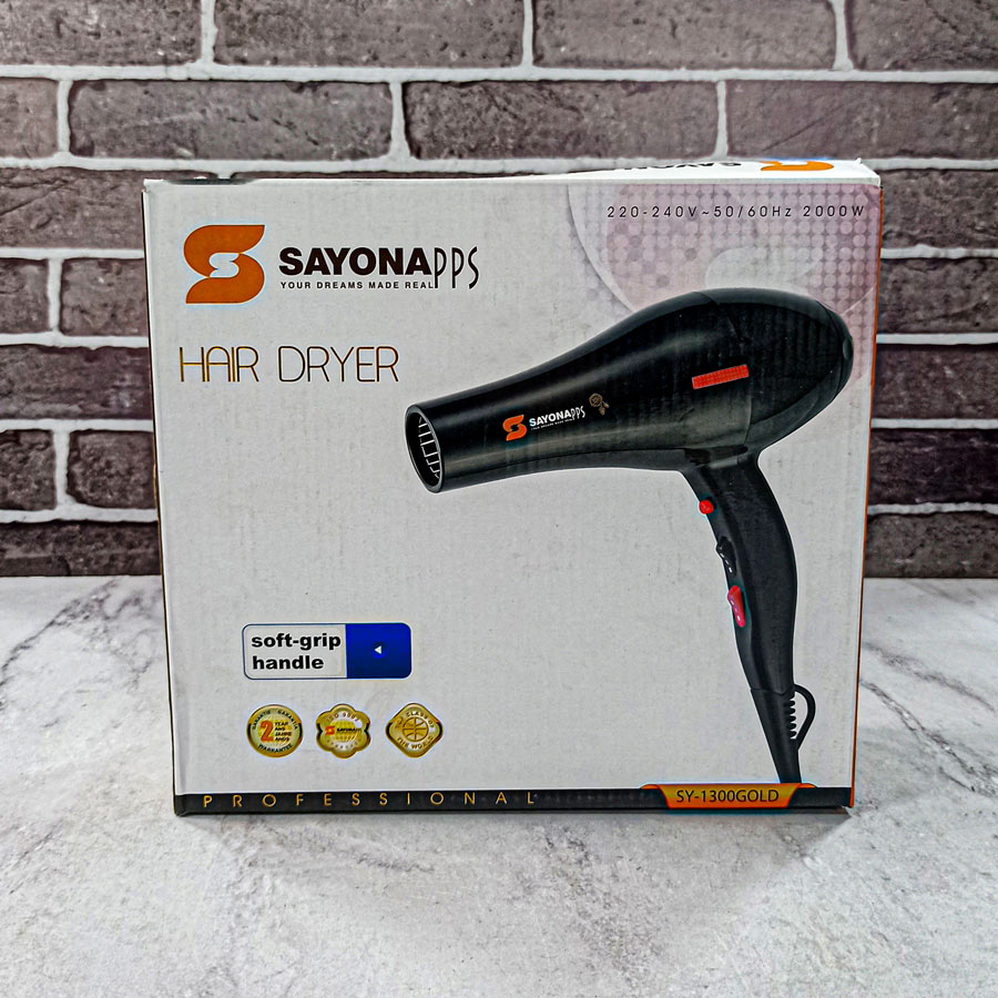 سشوار 2000وات SAYONA 1300GOLD 