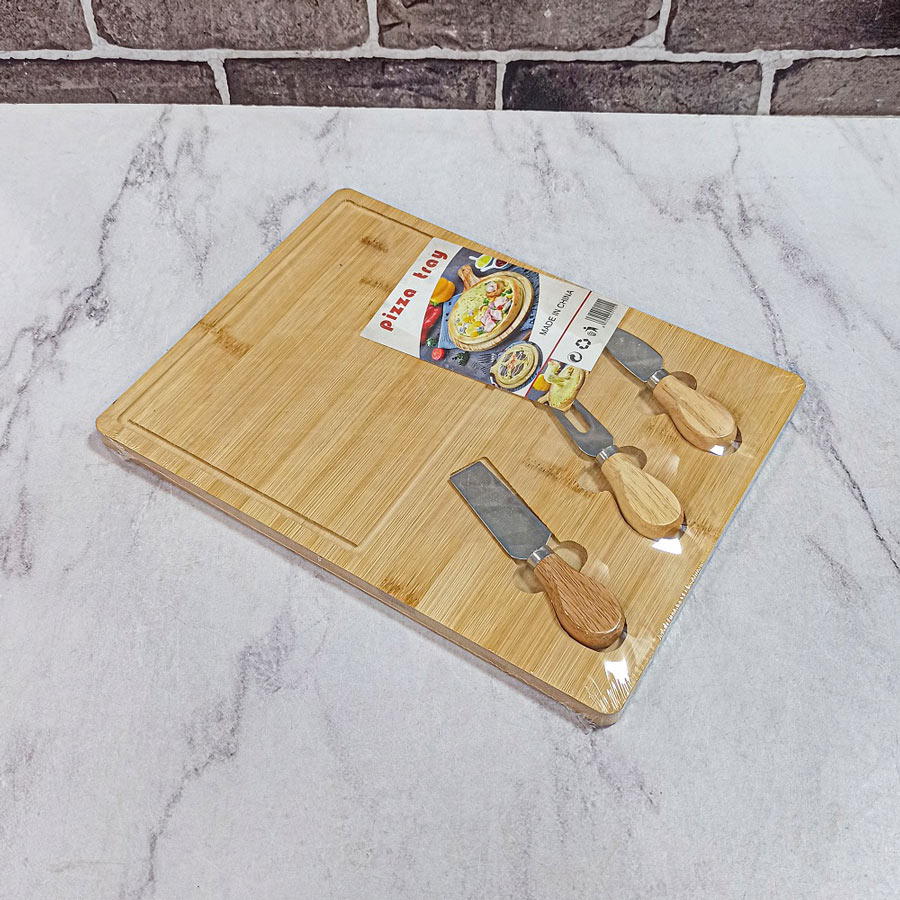 تخته سرو پیتزا 3ابزار PIZZA-TRAY