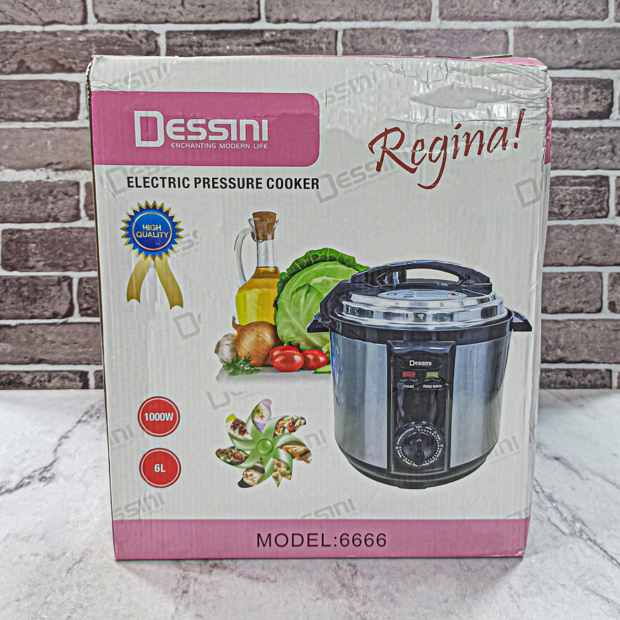 زودپز برقی 1000وات 6لیتر کد6666 دسینی 