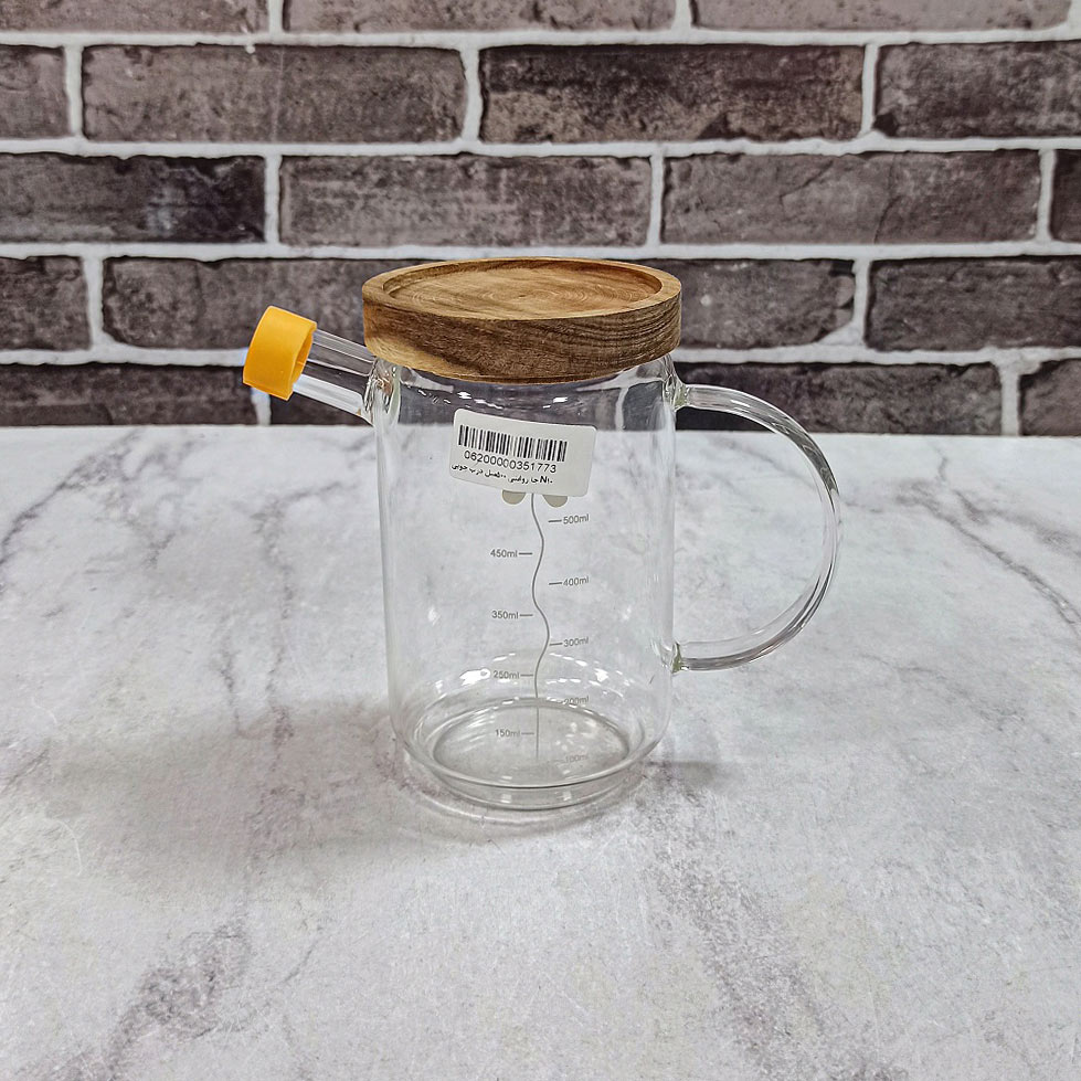 جا روغنی 500میل درب چوبی N10