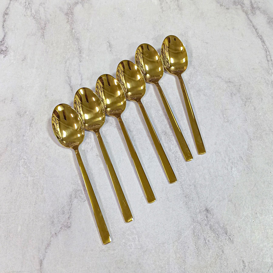 قاشق غذا خوری طرح شیکاگو یورولند طلایی 9-2361