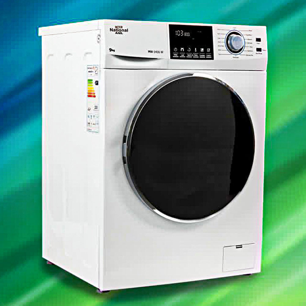 لباسشویی اتومات 9کیلویی سفید NEXT PLUS