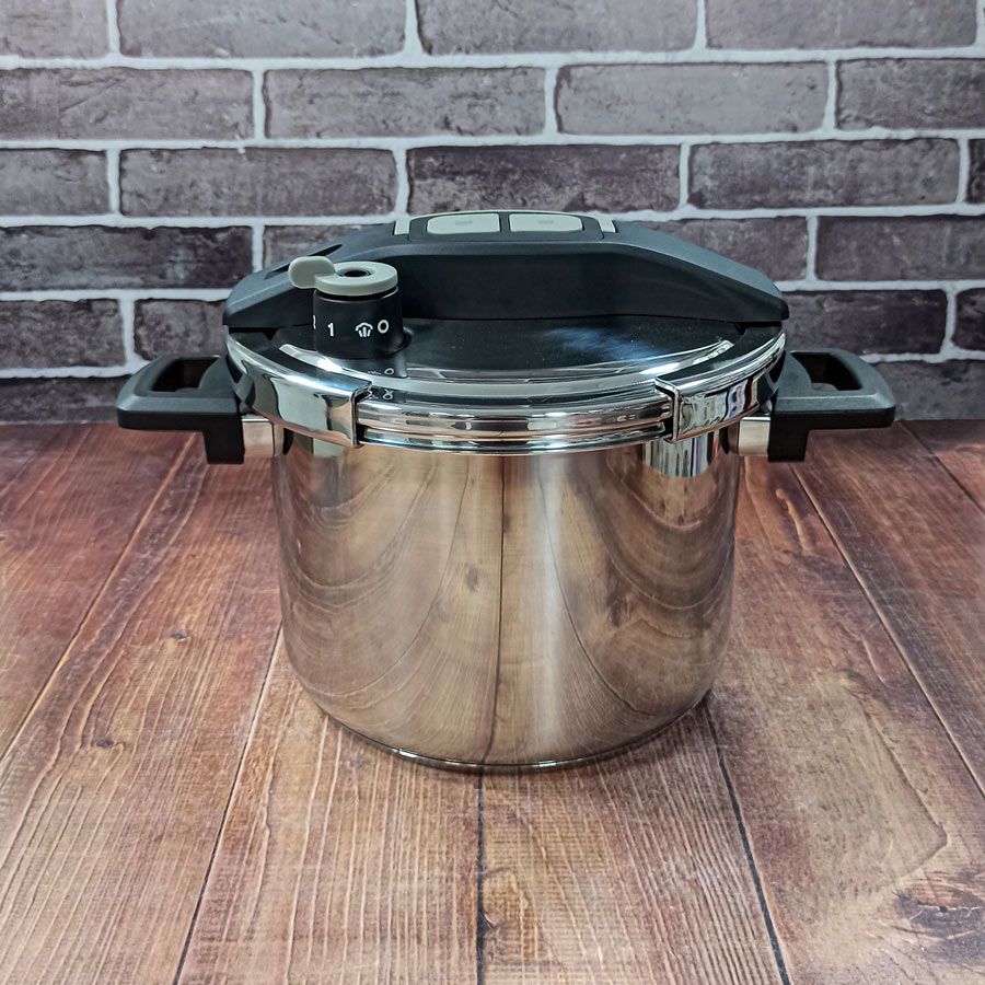 زودپز 6لیتر کلیپسو طوسی پارس استیل 