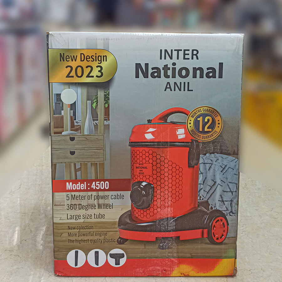 جارو برقی سطلی کد4500 ناسیونال 
