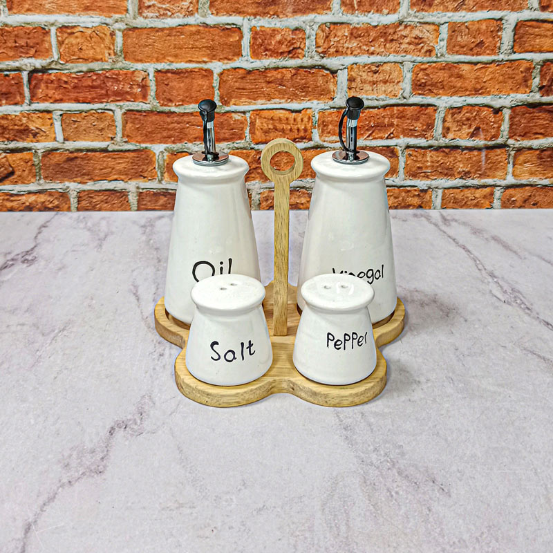 ست آبلیمو و نمکپاش ستیا سرامیکی کارولین