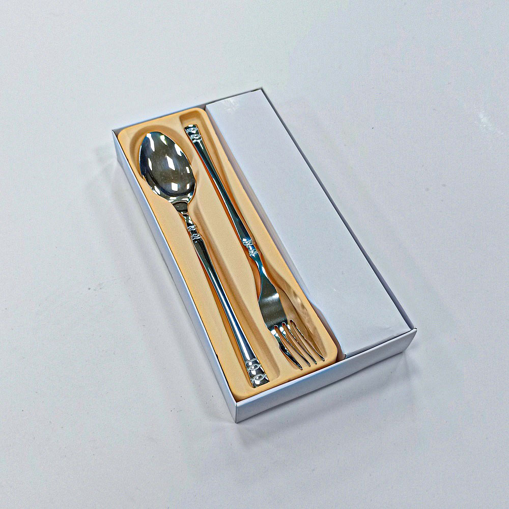 قاشق و چنگال جعبه ای سیلور کد11 کرکماز