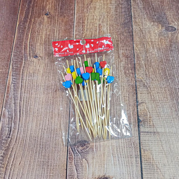 چوب خلال تزیینی طرح قلب