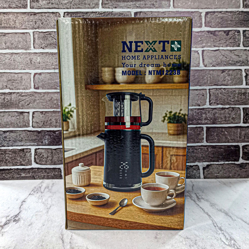 چای ساز مشکی دیجیتال NEXT PLUS 1223 
