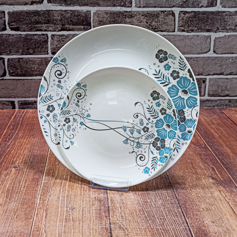 25پارچه گرد کلاسیک پالیز فیروزه ای دینو