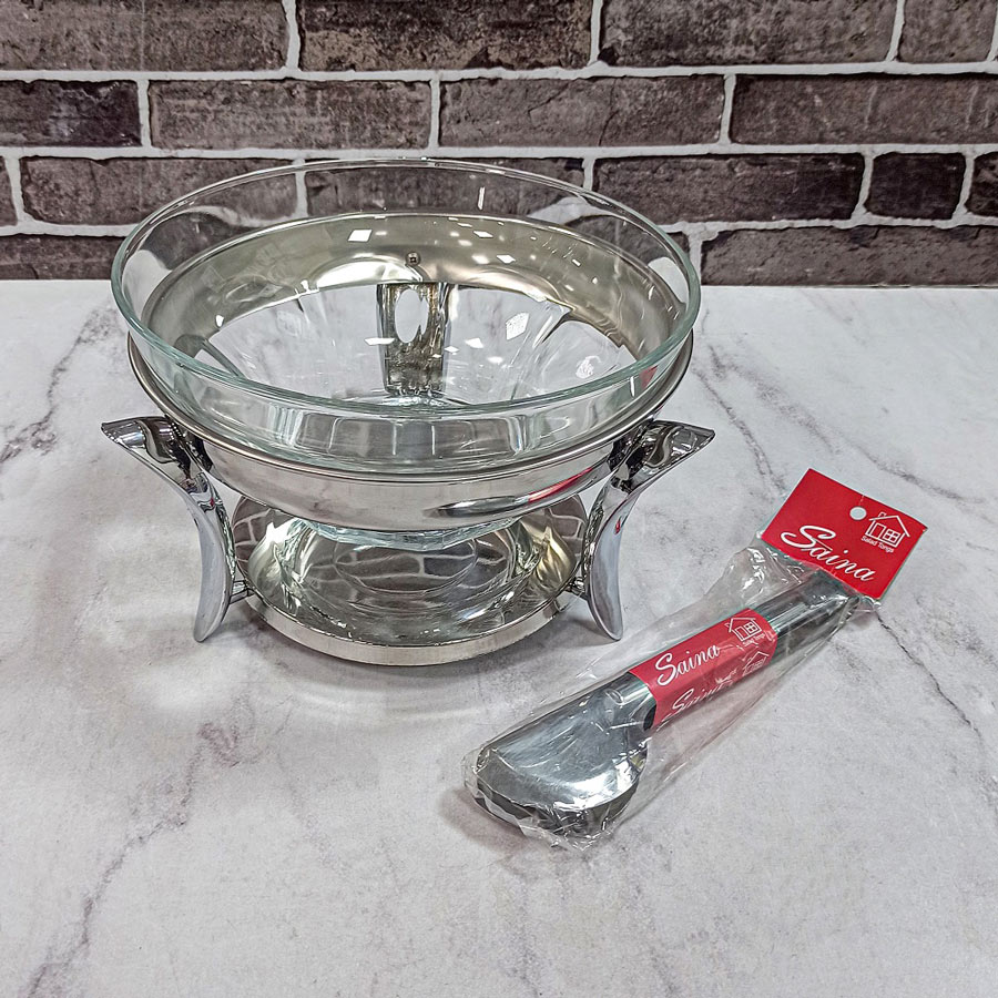 سوفله سالاد خوری دسته فلیم یراق کروم کد 13787 لیماک  